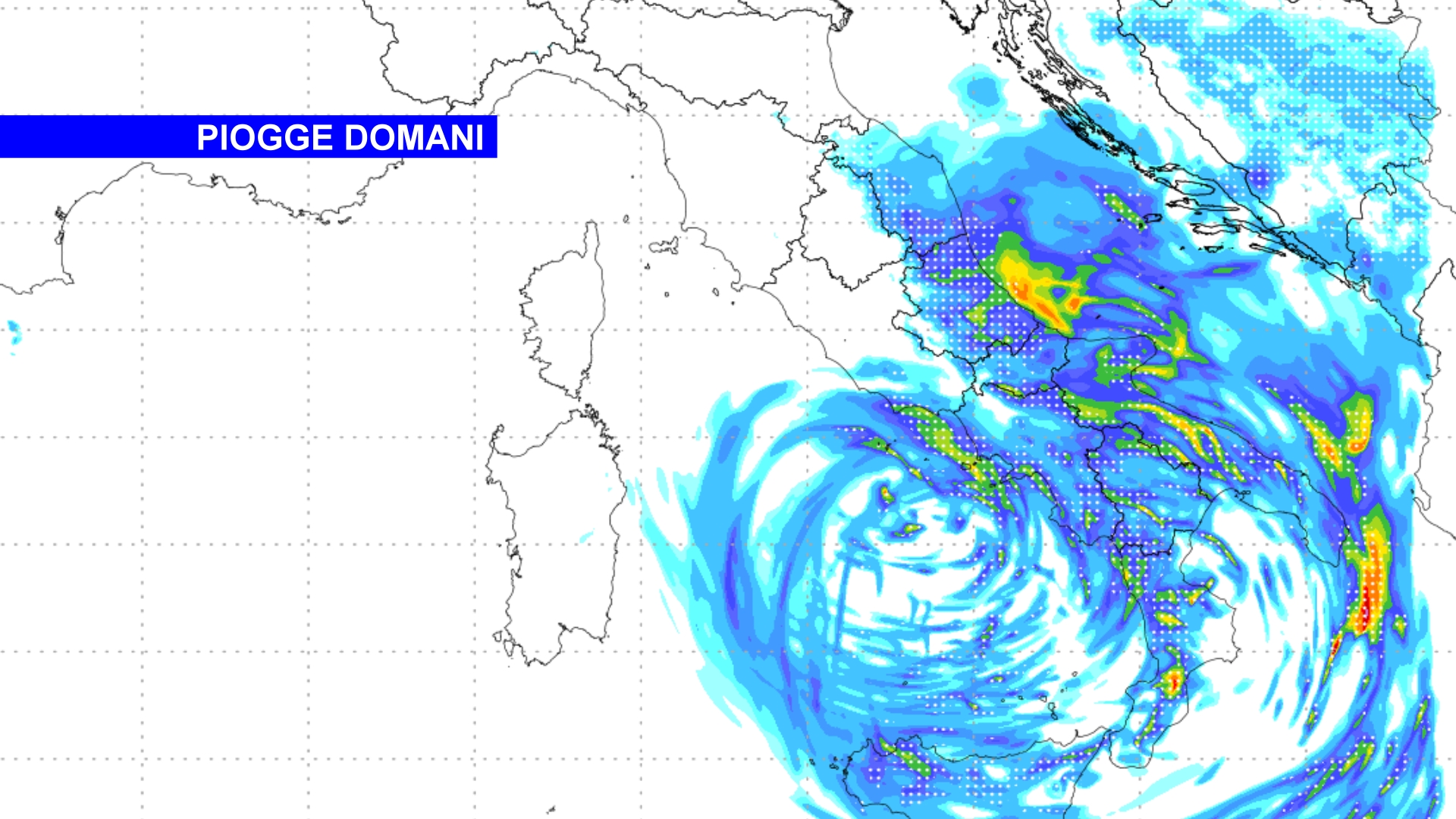Meteo Conenna: MALTEMPO in arrivo domani, piogge e temporali tra Puglia e Basilicata. Le previsioni