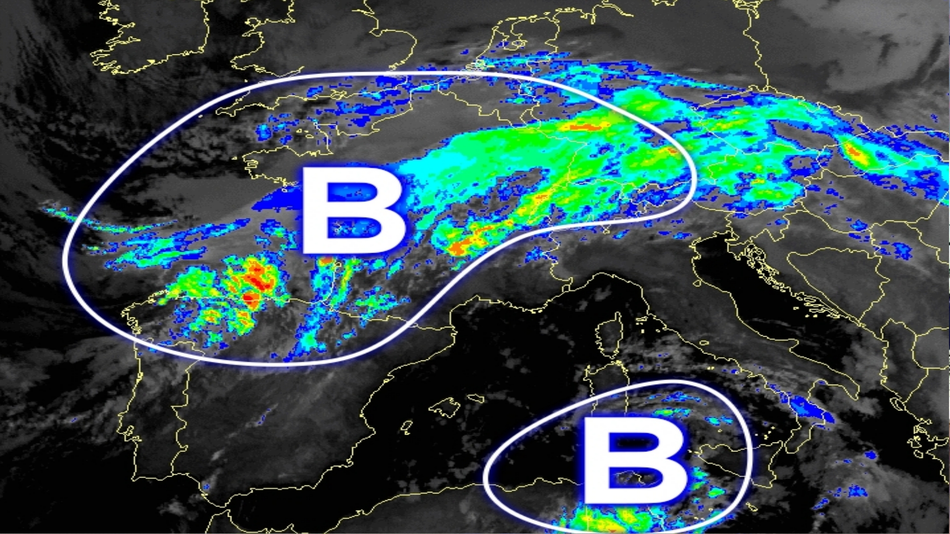 Meteo: tempo in peggioramento, torna lo Scirocco. Nubi e piovaschi. Le previsioni